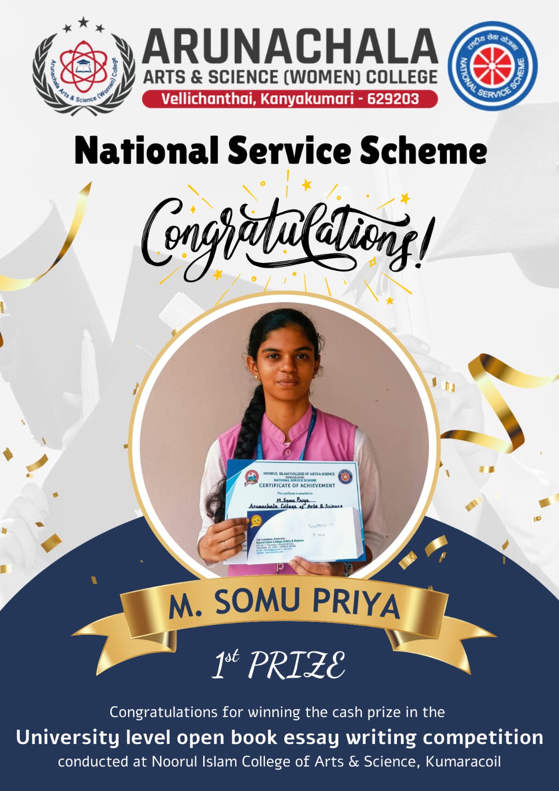 Congratulations to Our Achiever! 🎉